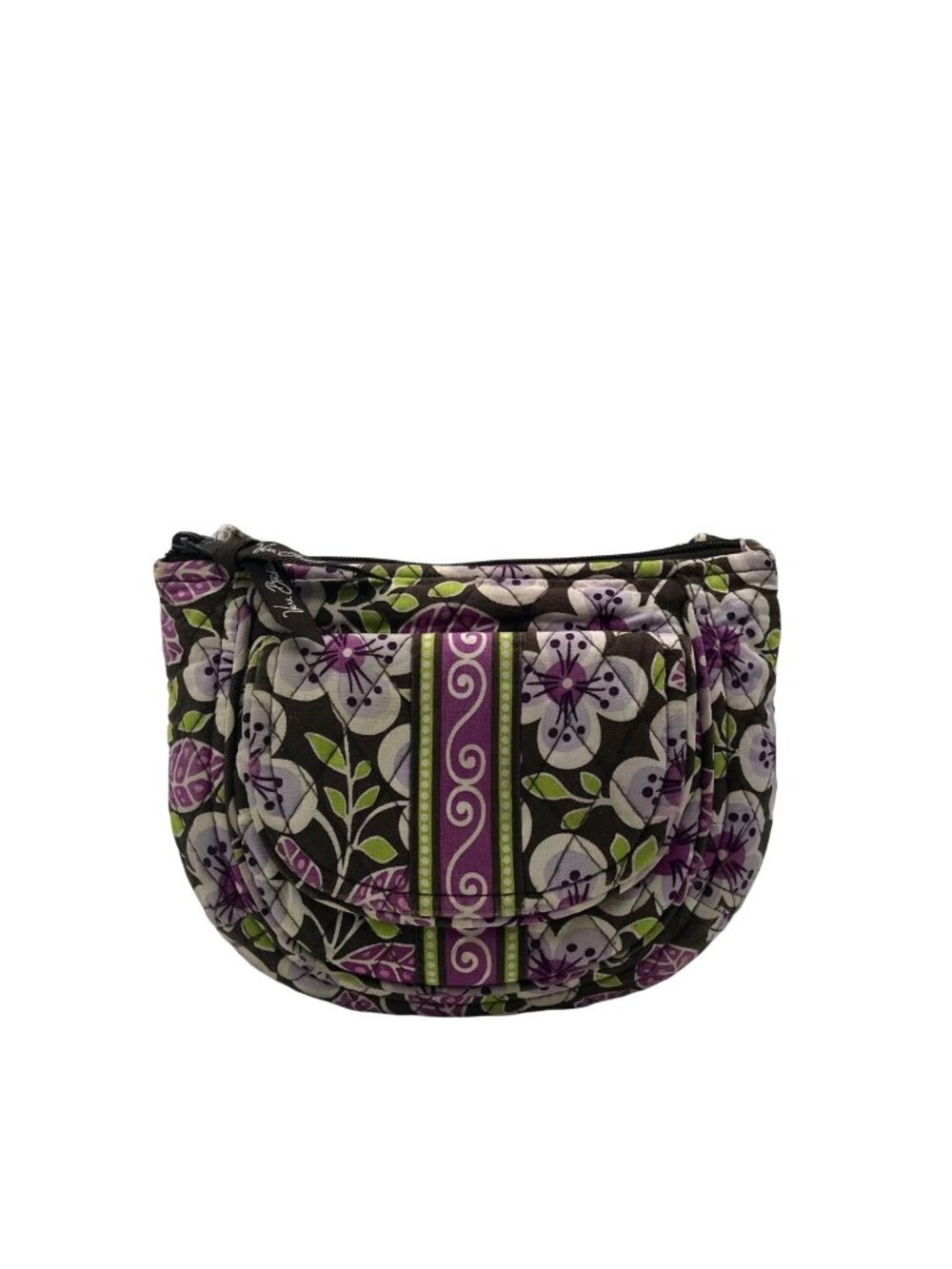 Vera Bradley Plum Petals Cotton Crossbody